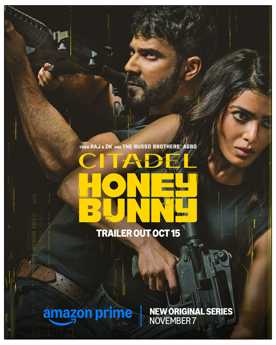 Citadel Honey Bunny is set to Premiere on Amazon Prime Video from November 7th