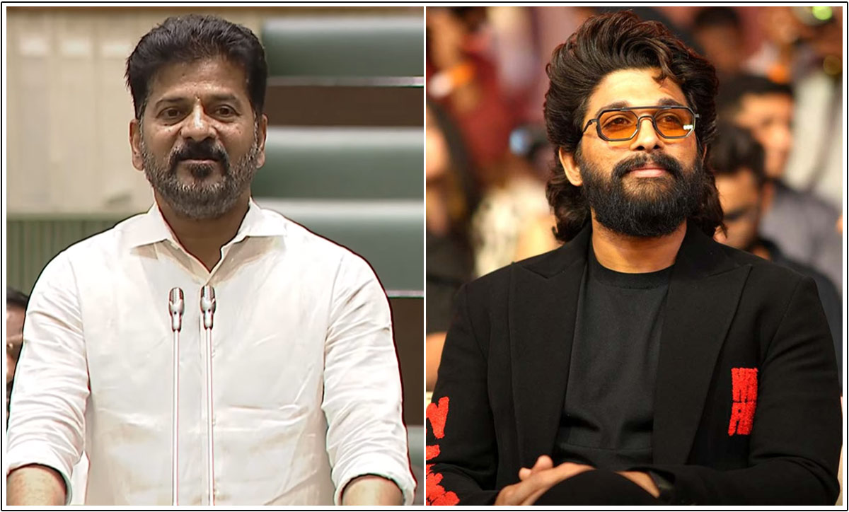  CM Revanth Reddy showed his anger in the assembly against Allu Arjun