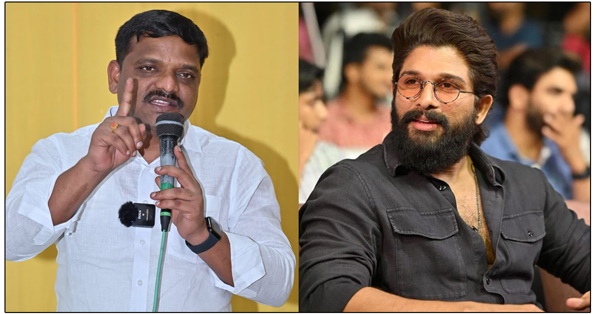 Congress MLC Teenmar Mallanna talks about Allu Arjun