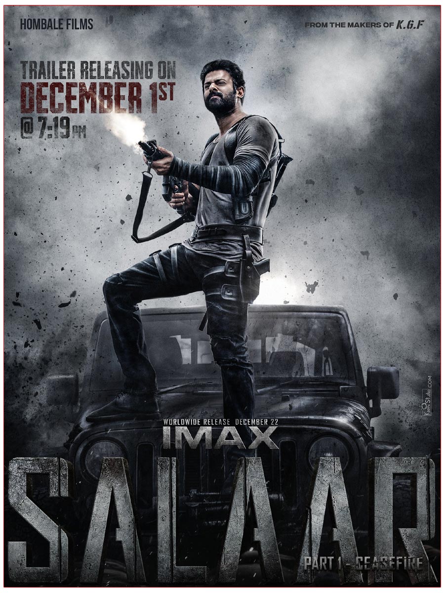 Countdown starts for Salaar  trailer