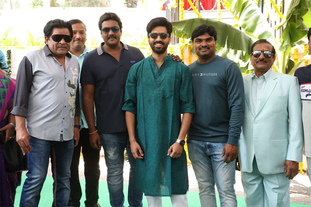 Dandamudi Box Office, Sai Sravanthi Movies launch new movie with Vishwant, Subha Sri as lead pair