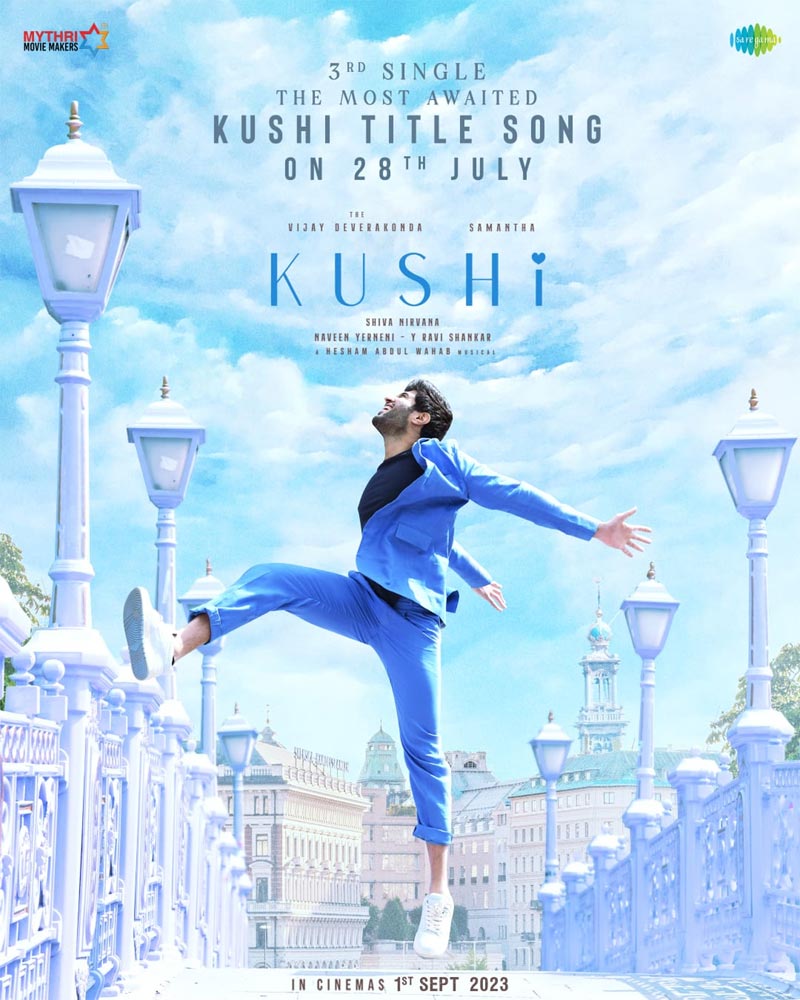 Date locked for Kushi title song