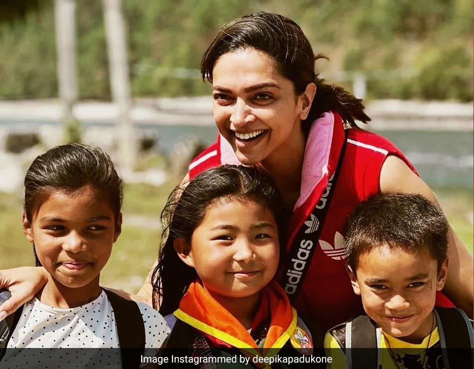 Deepika Padukone has a blast in Bhutan