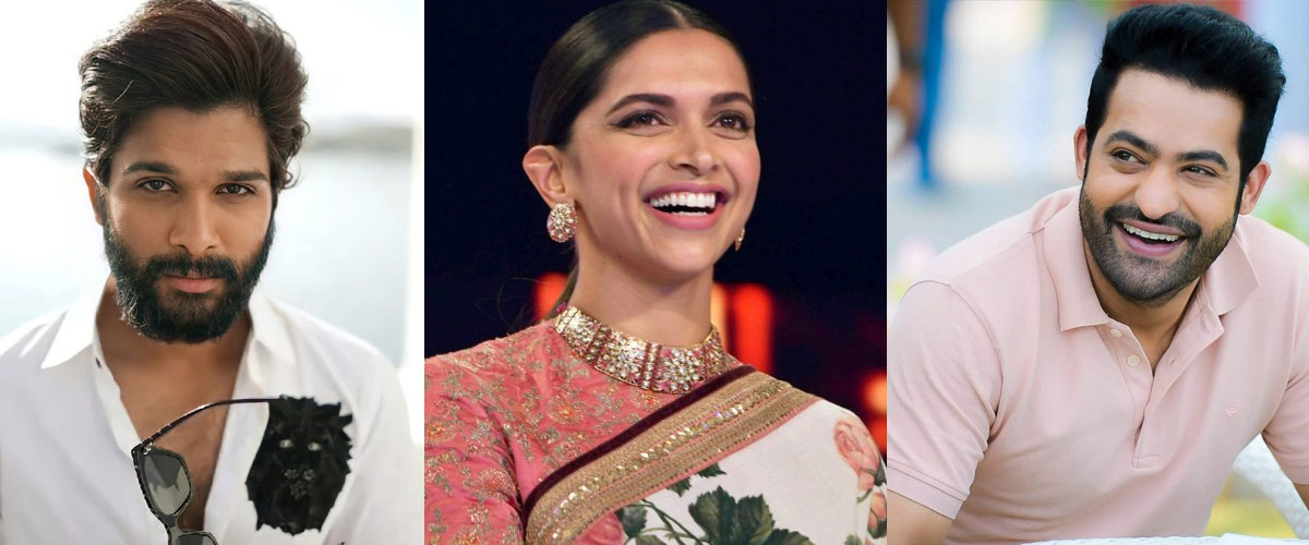 Deepika Padukone on NTR and Allu Arjun