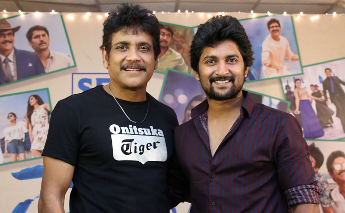 Devadas: Nagarjuna, Nani Unhappy