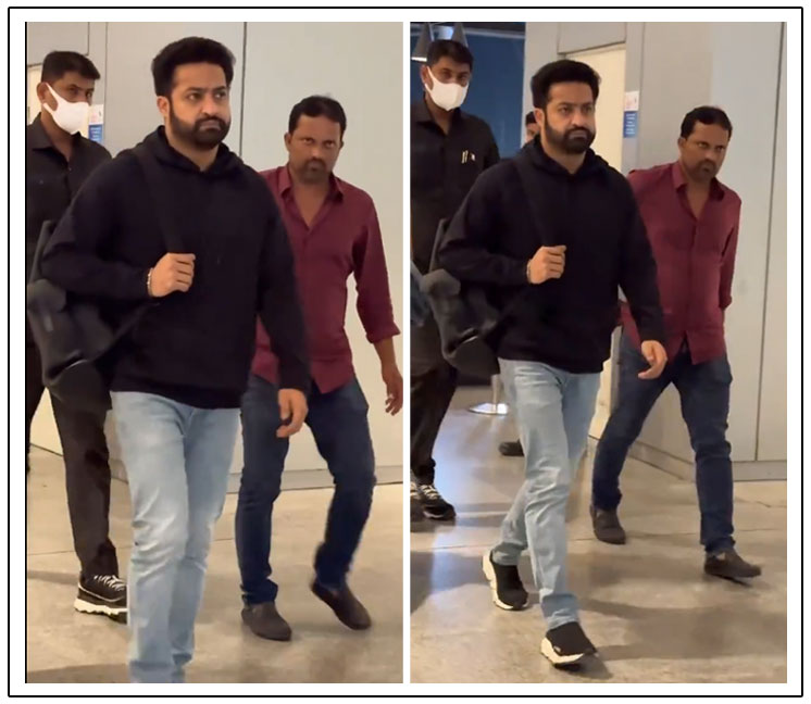 Devara Buzz Remains High Despite Cancelled Event, Jr NTR Heads to LA