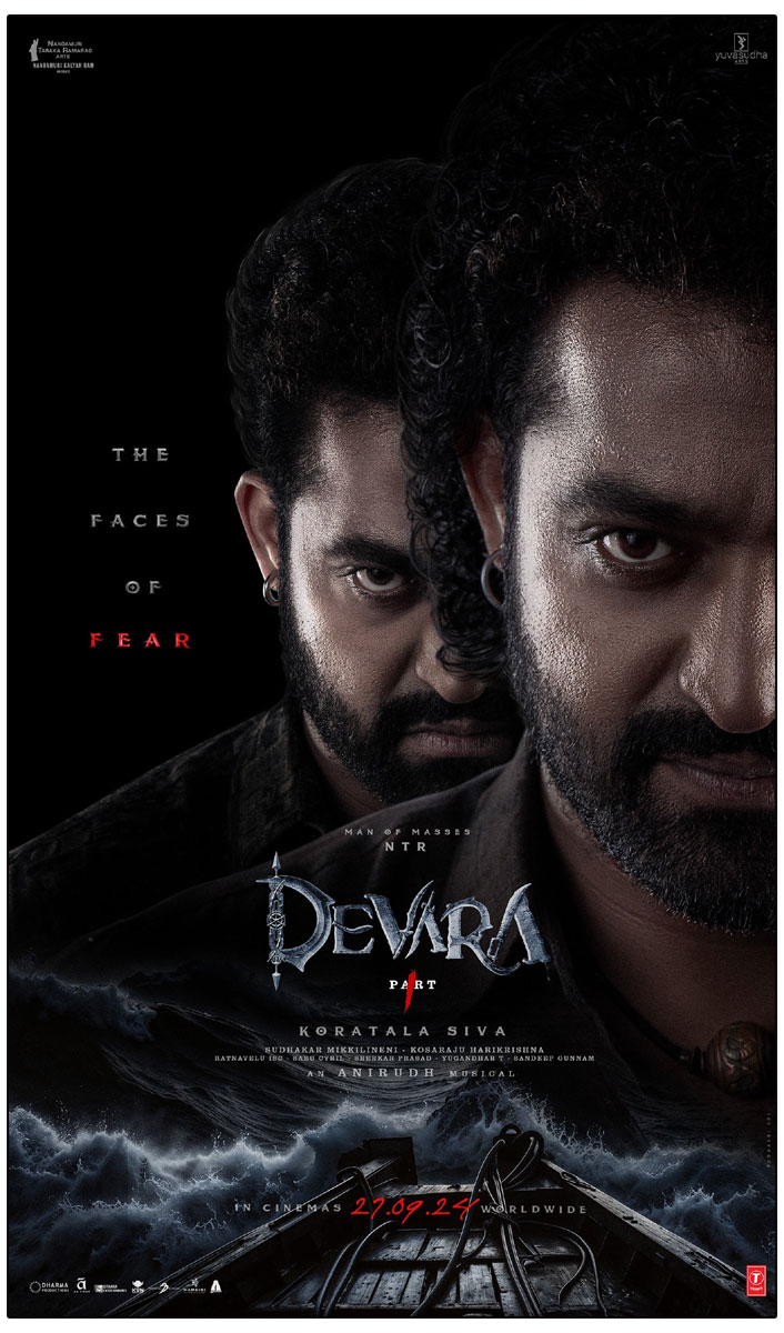 Devara has unveiled a captivating new poster