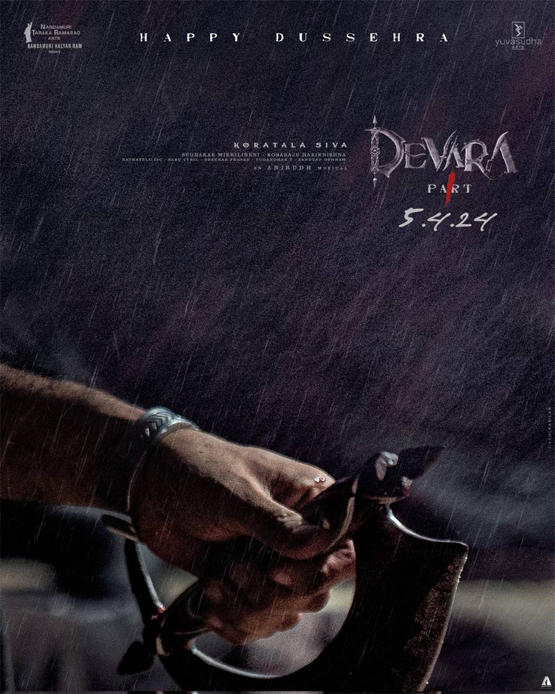 Devara new poster