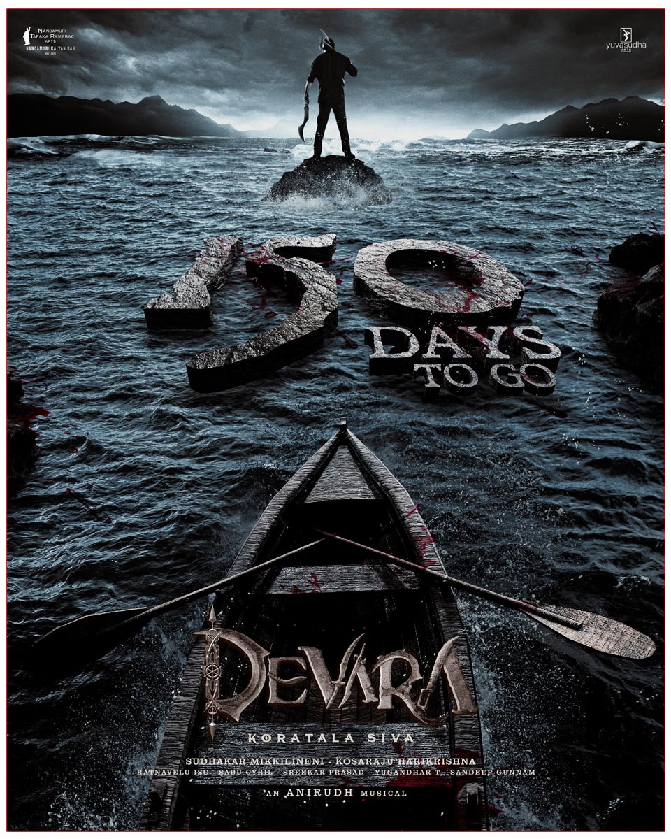  Devara Starts Countdown For Massive Show