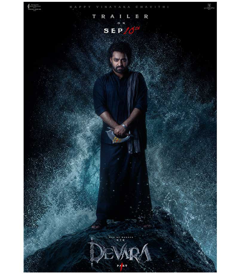 Devara Trailer Date Announced With Striking Poster