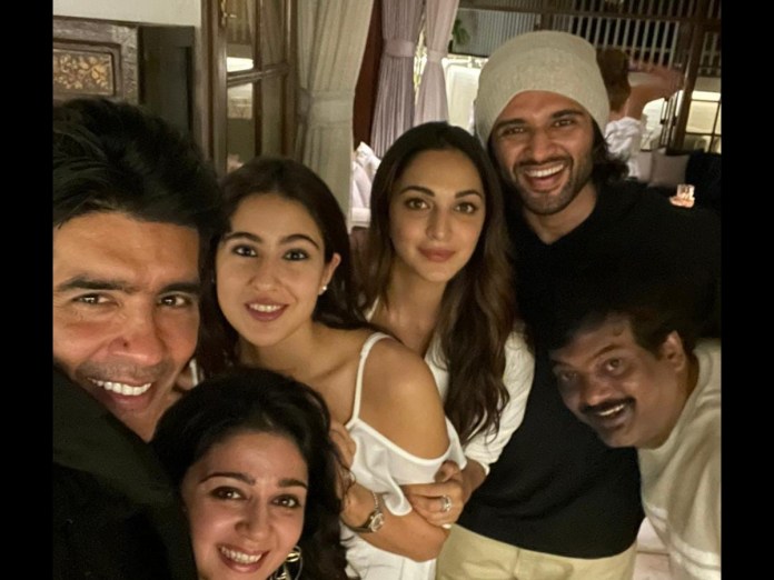 Deverakonda with celebs