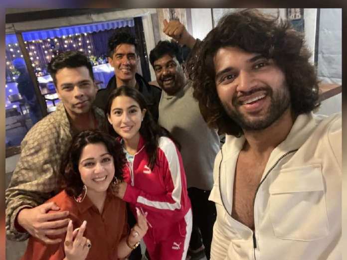 Deverakonda with celebs