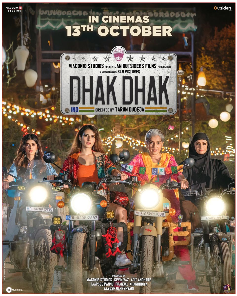 Dhak Dhak releasing on October 13th 