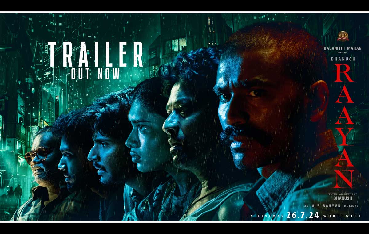 Dhanush Raayan trailer released