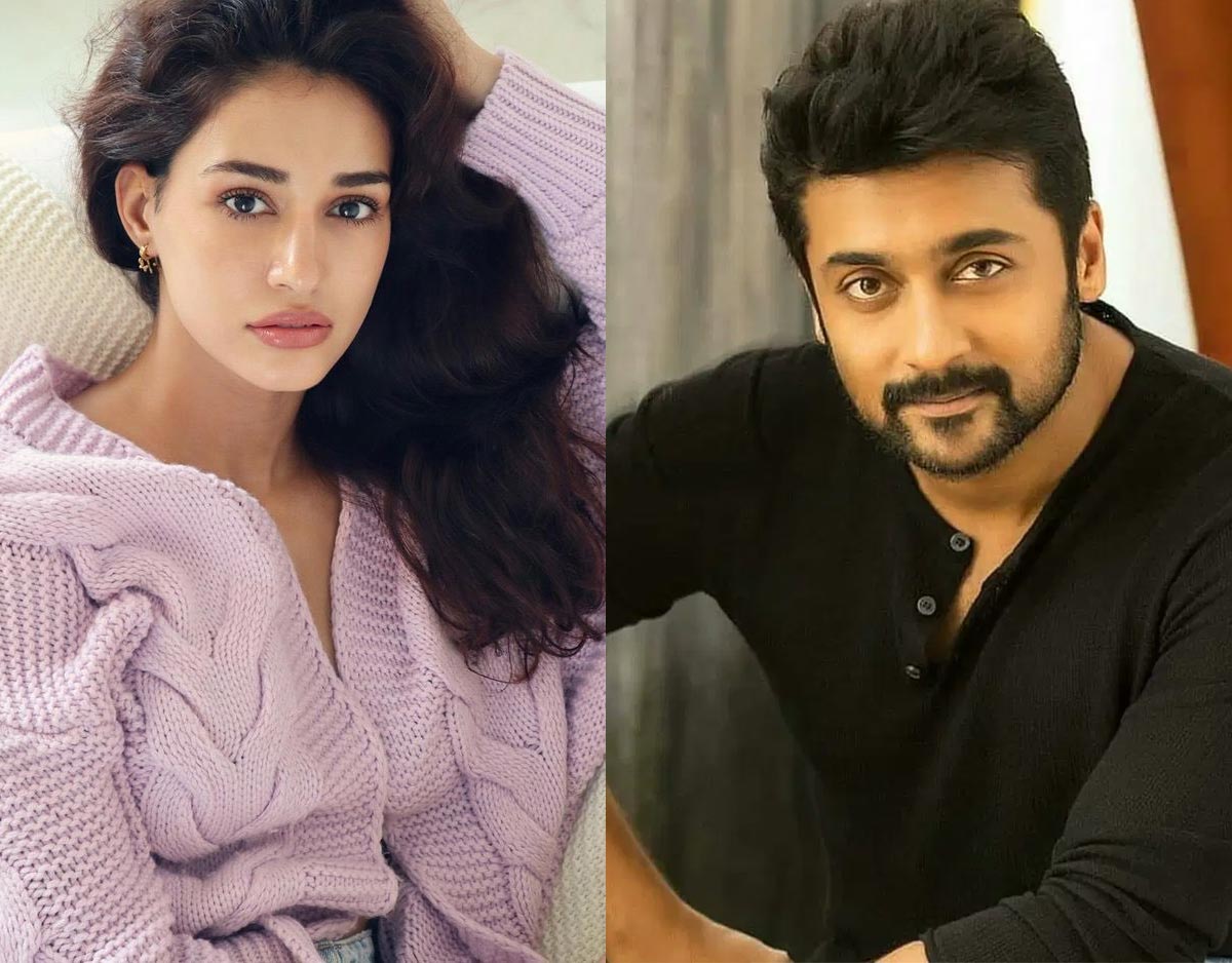 Disha Patani busy romancing Suriya