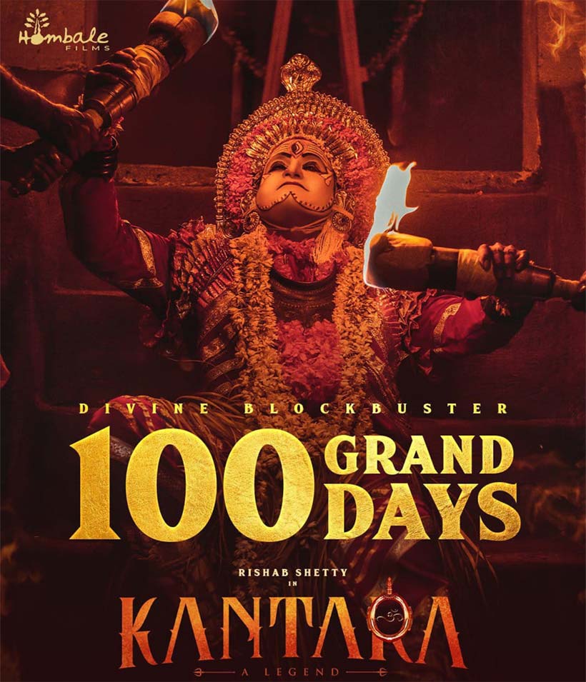 Divine Blockbuster Kantara Completes Century