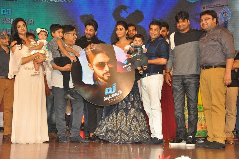 DJ Duvvada Jagannadham's Audio Launched