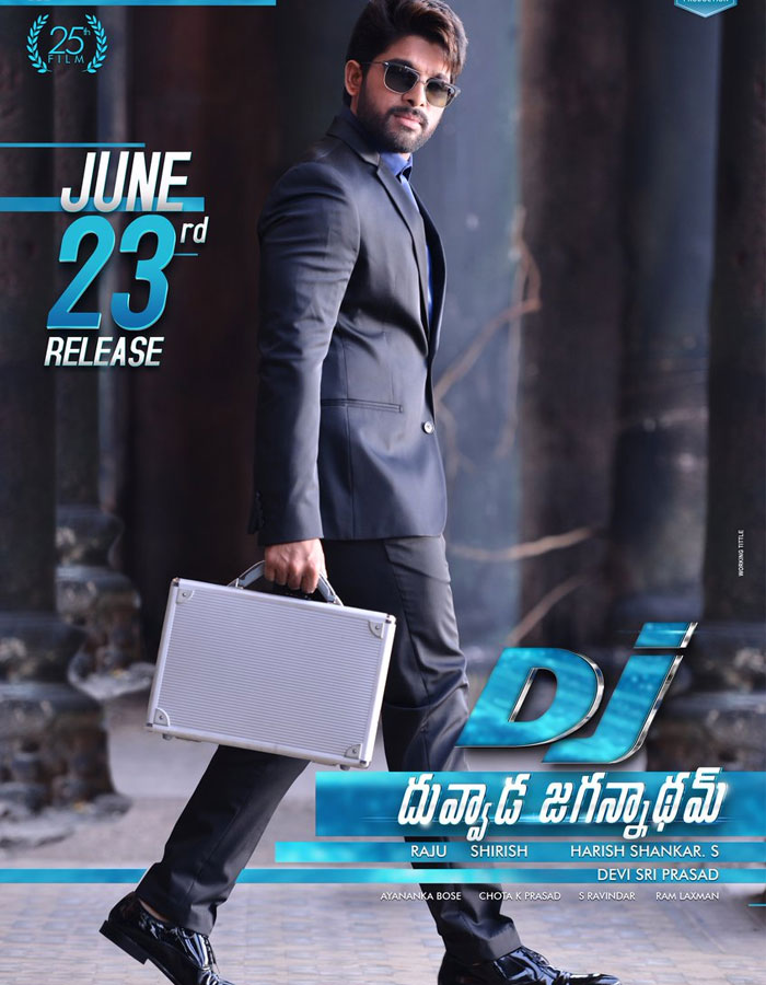 DJ Shooting Completes, Allu Arjun's Dubbing Starts