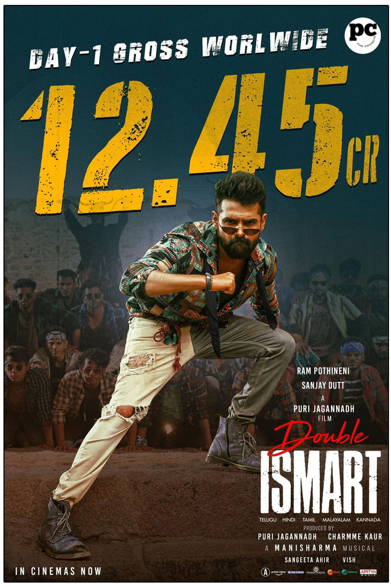 Double iSmart earned Rs 12+ Crores worldwide on day 1