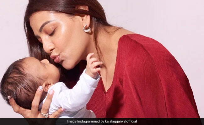 Emotional note from Kajal as her son grows