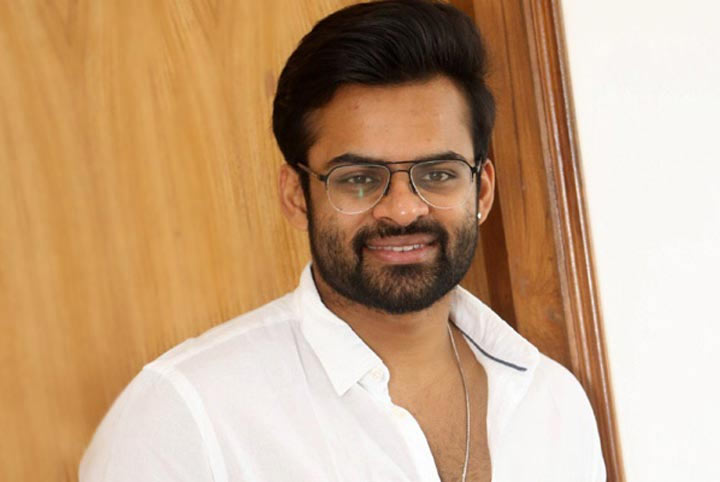 Extravagant set erected for Sai Dharam tej next