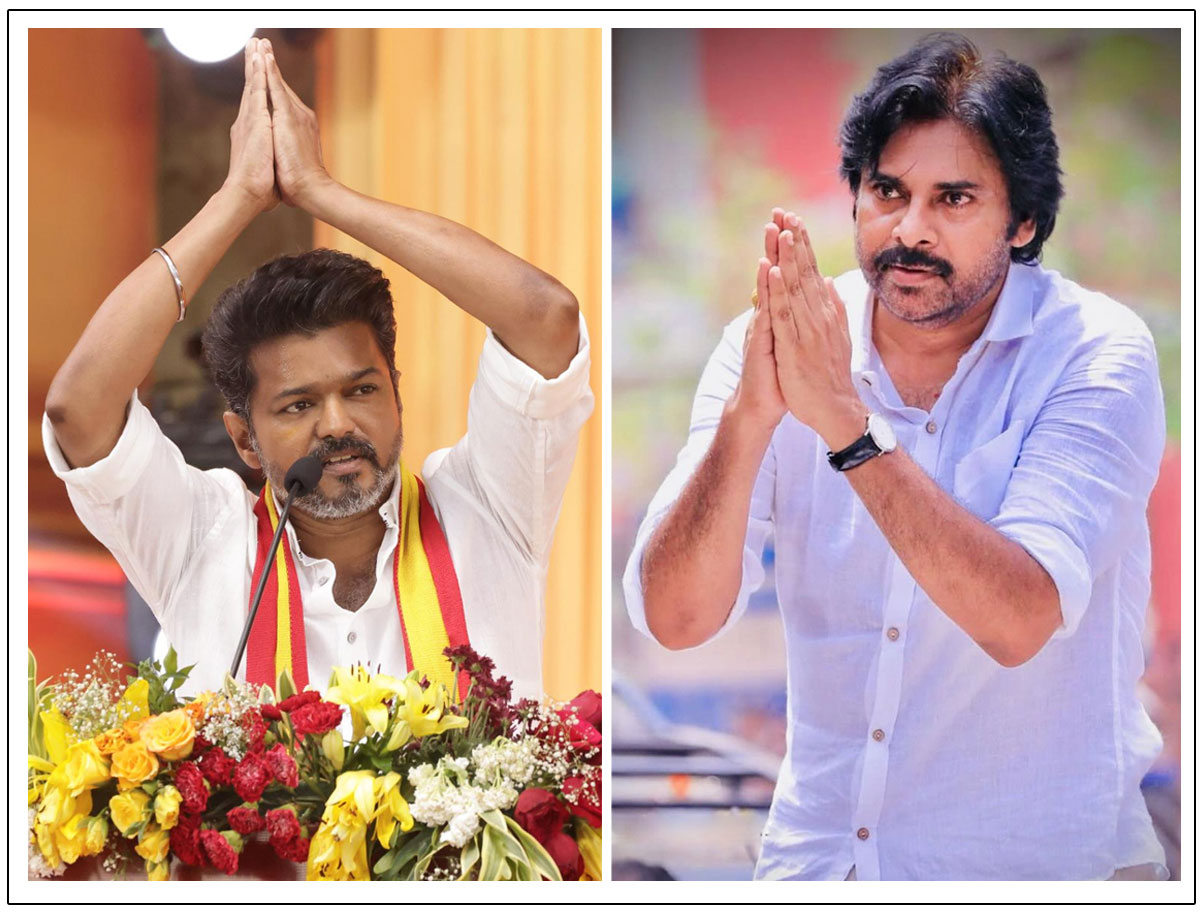 Fan Wars Intensify Between Pawan Kalyan - Vijay Political Stardom