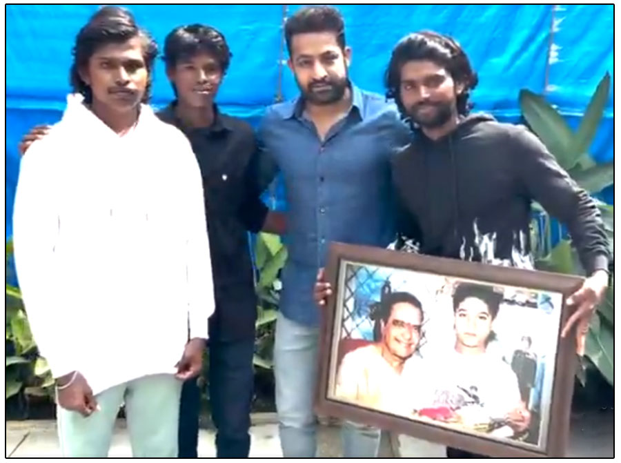 Fans Walk 600km To Meet NTR