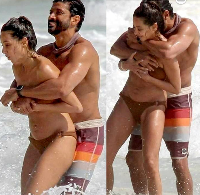 Farhan Akhtar and Shibani Dandekar