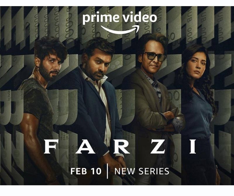 Farzi Is The most Watched Indian Web Series