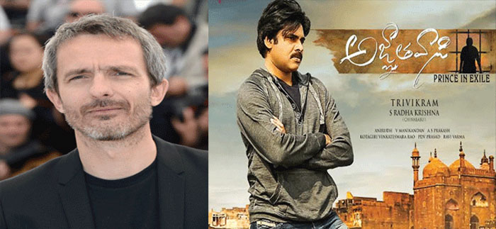 French director Jerome Salle and Pawan Kalyan