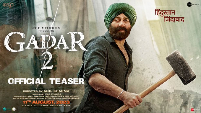 Gadar 2 teaser released