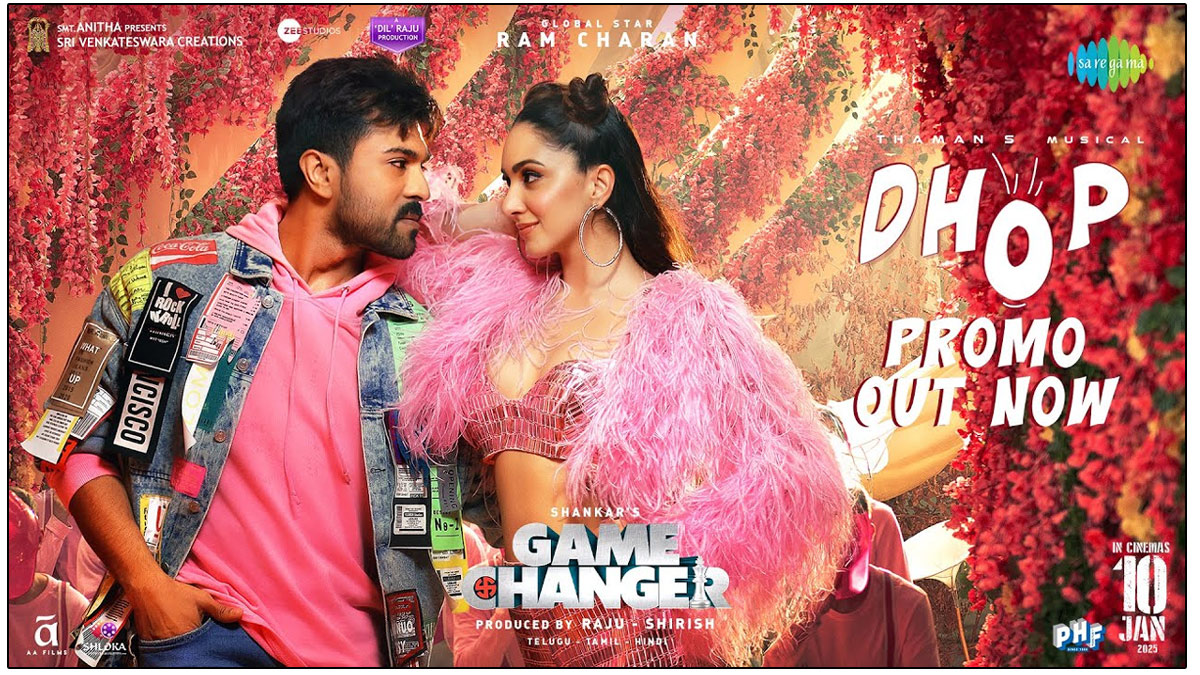 Dhop Song Promo From Game Changer Out | cinejosh.com