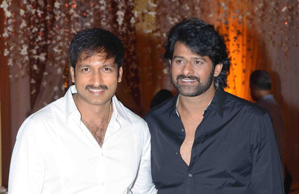 Gopichand Clarifies On Prabhas Jaan