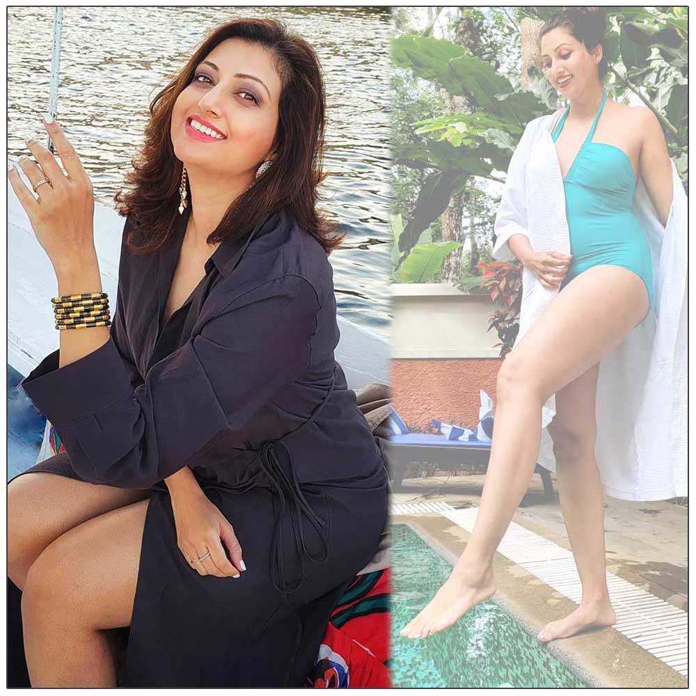 Hamsa Nandini turns sensuous near the pool  