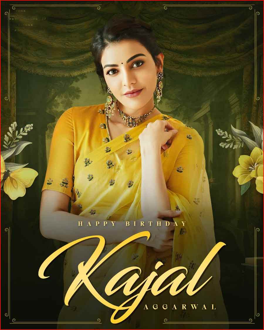 Happy Birthday To Beautiful Kajal Aggarwal