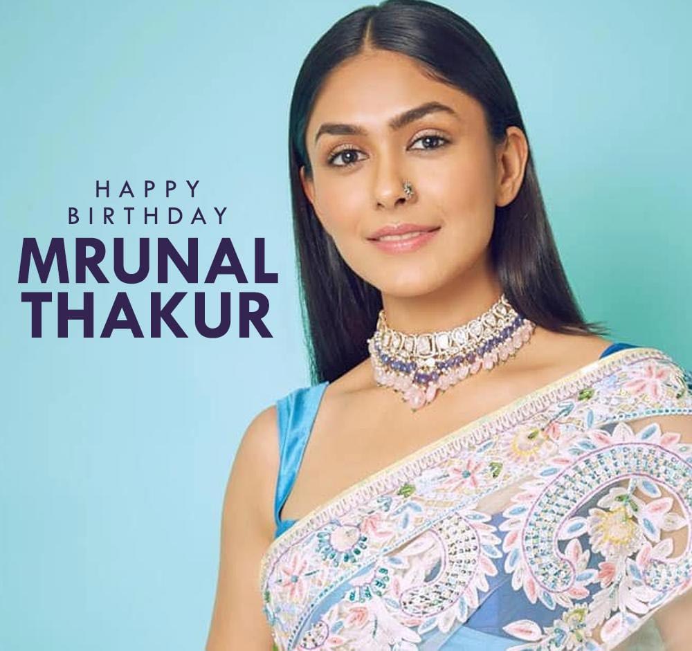  Happy Birthday To Beautiful Mrunal Thakur