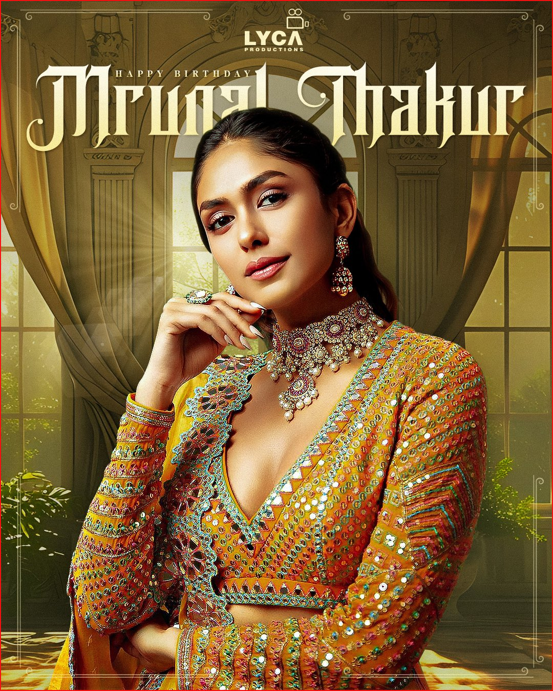 Happy Birthday To Beautiful Mrunal Thakur