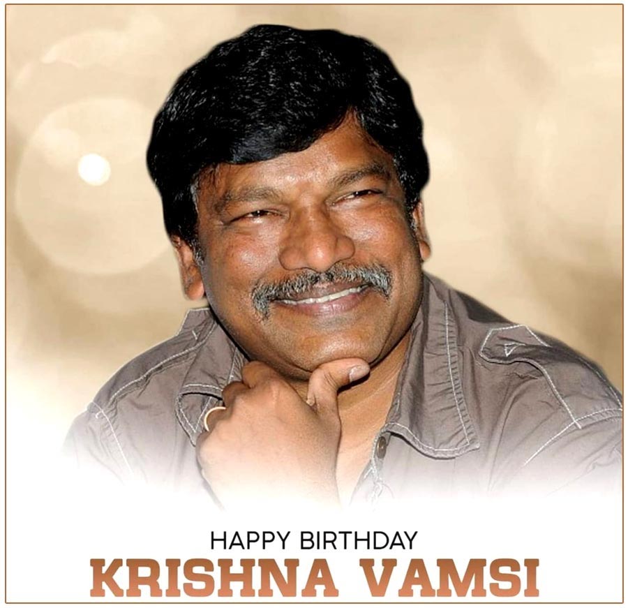 Happy Birthday To Creative Director Krishna Vamsi