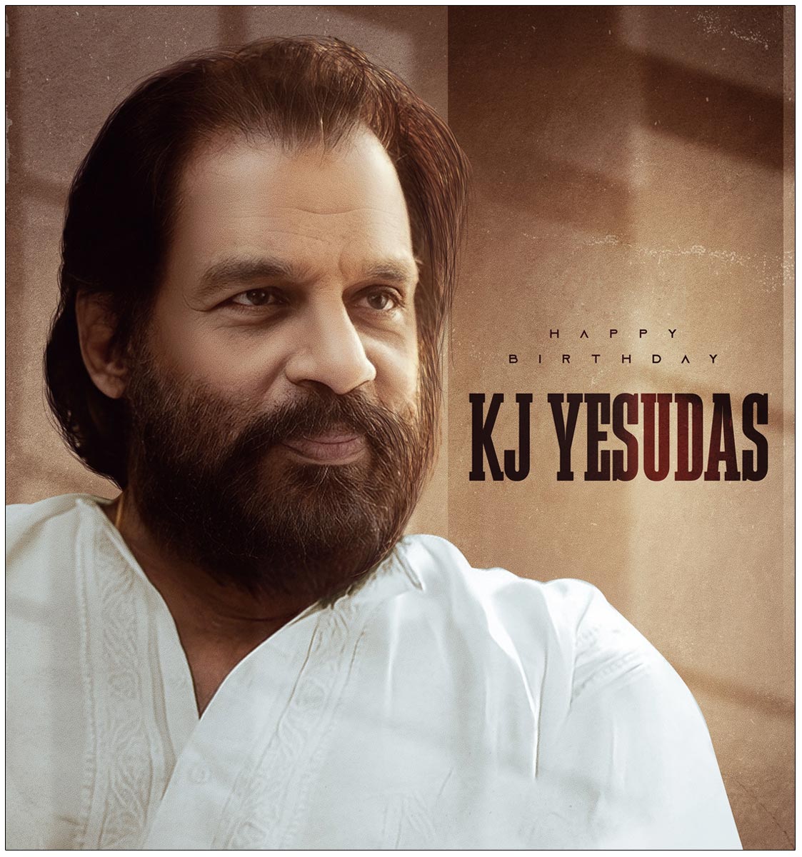 Happy Birthday To Ganagandharvan KJ Yesudas