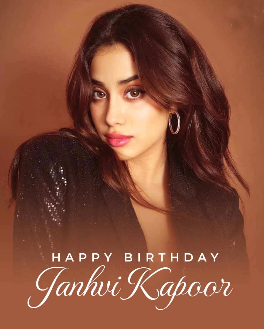 Happy Birthday To Glamorous Janhvi Kapoor