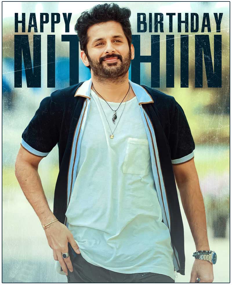 Happy Birthday To Hard Working Hero Nithiin