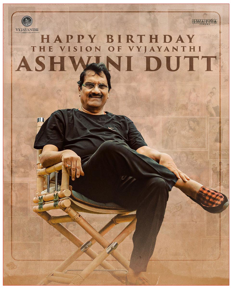 Happy Birthday To Mega Producer Ashwini Dutt