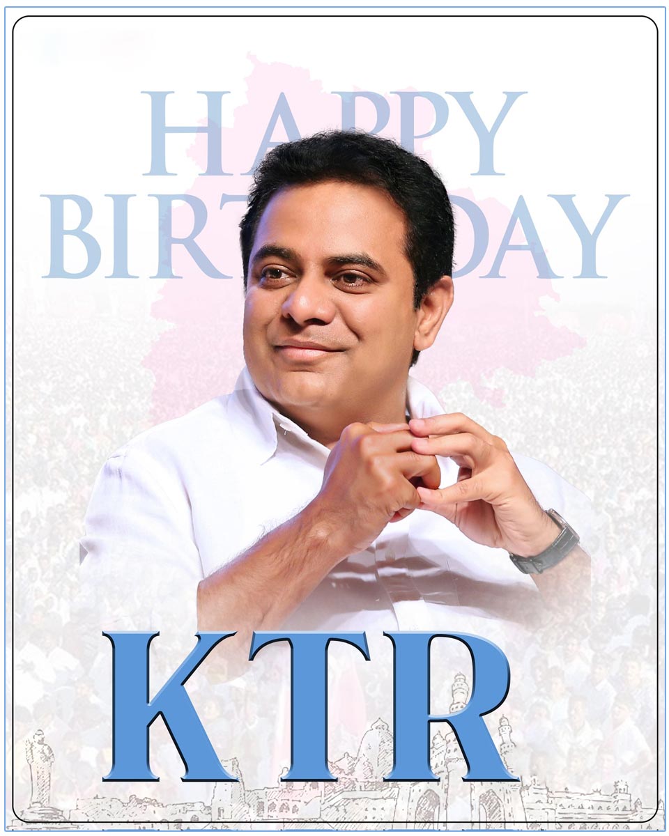 Happy Birthday to Revolutionary Visionary KTR 