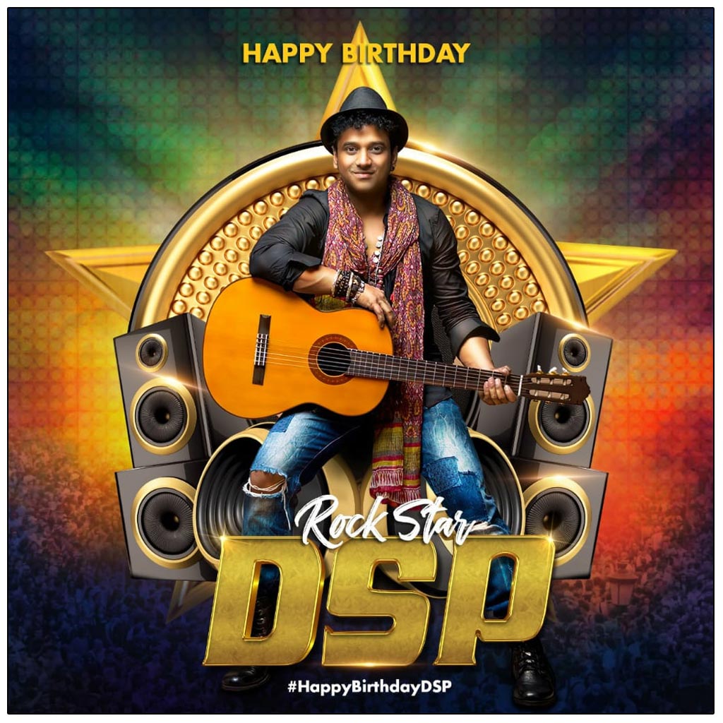 Happy Birthday To Rockstar Devi Sri Prasad