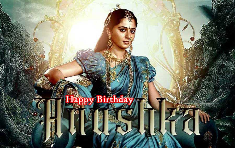 Happy Birthday to Royal Queen Anushka Shetty