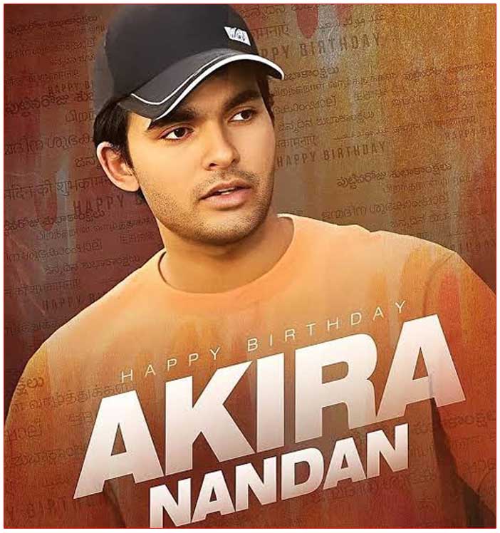 Happy Birthday To Star Material Akira Nandan