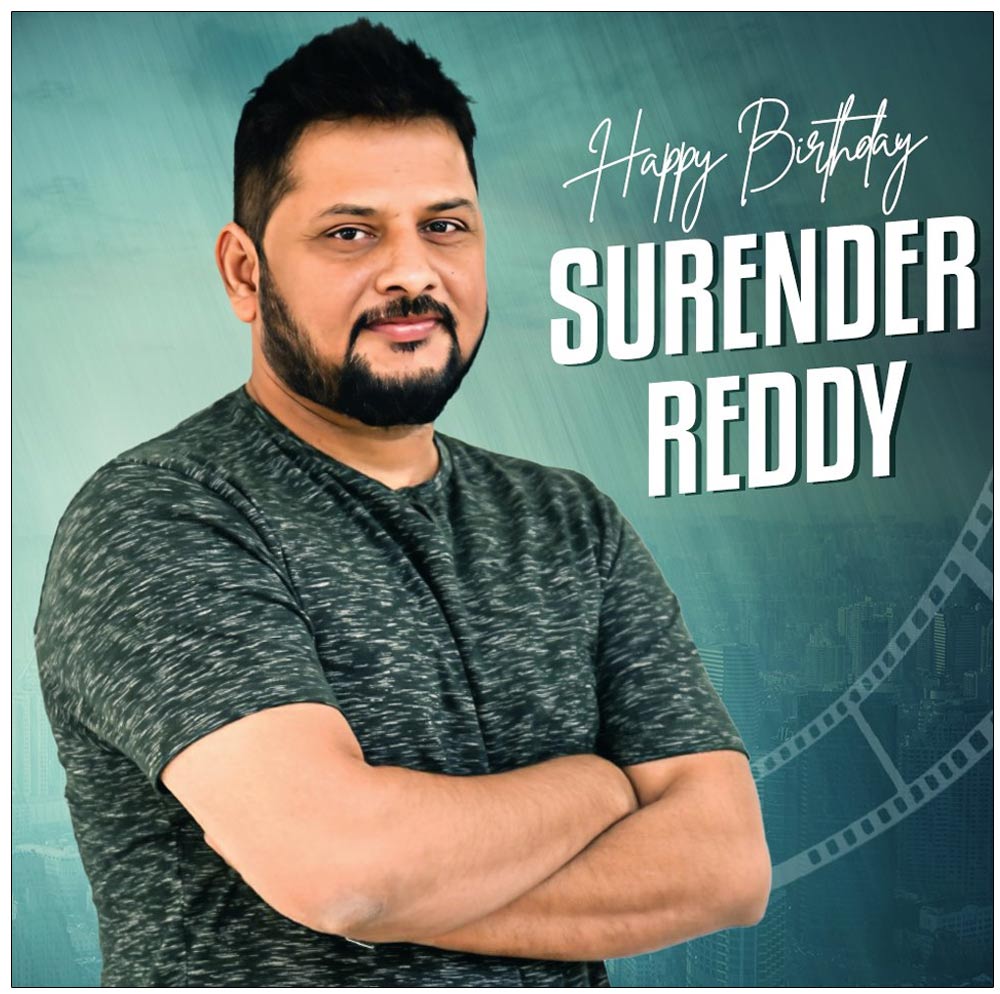 Happy Birthday To Stylish Director Surender Reddy