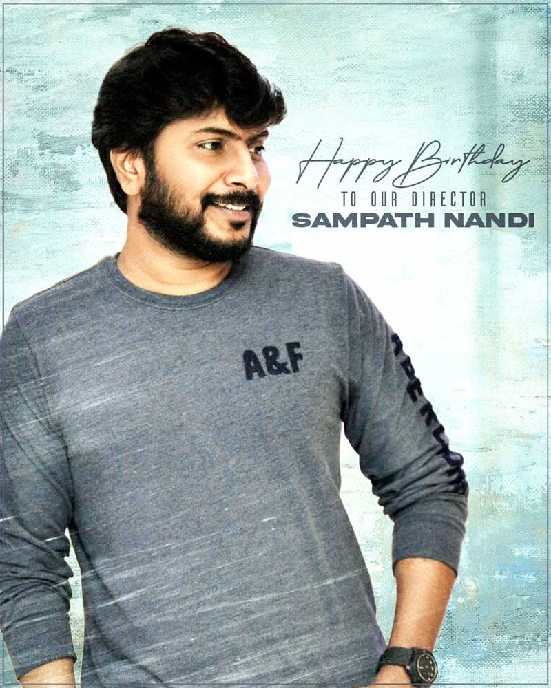 Happy Birthday To Super Commercial Director Sampath Nandi