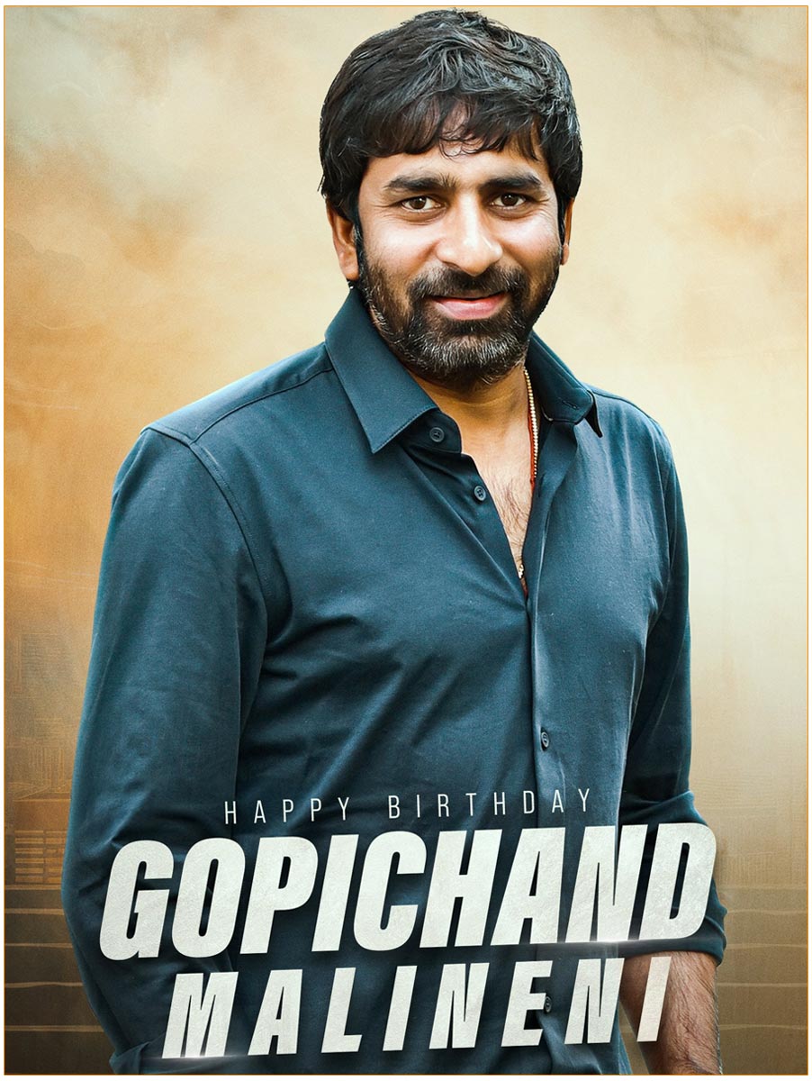  Happy Birthday To Superhit Director Gopichand Malineni