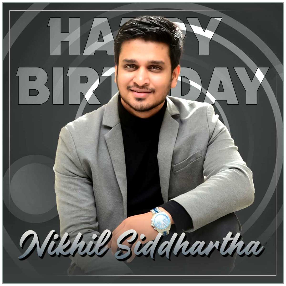 Happy Birthday To Talented Young Hero Nikhil Siddhartha